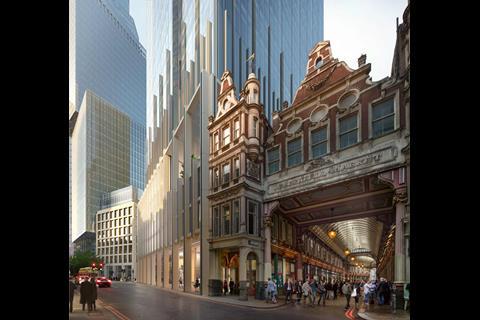 1 Leadenhall next to Leadenhall market